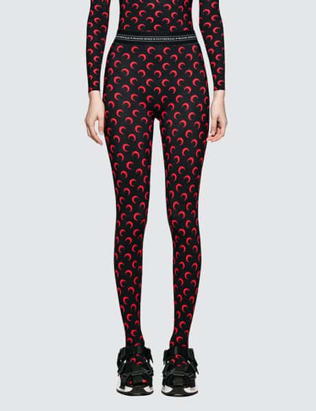 Marine Serre - Moon Print Leggings  HBX - Globally Curated Fashion and  Lifestyle by Hypebeast