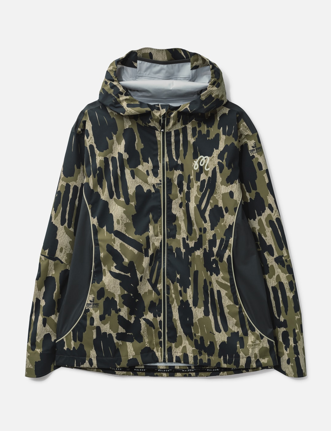 Tour Divot Camo Rain Jacket view 7