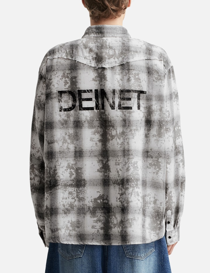 Vintage Smudged Check Shirt Placeholder Image