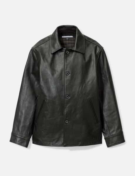 ネイバーフッド Leather Car Coat