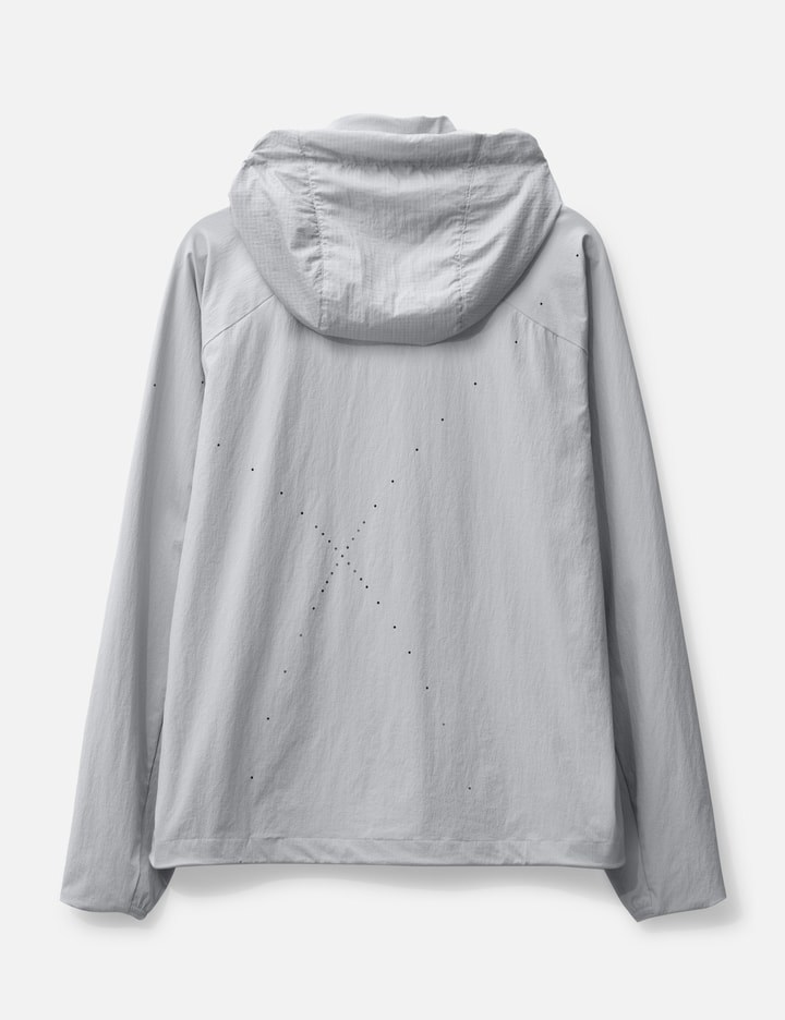 Hypegolf X Post Archive Faction (paf) Perforated Windbreaker In Grey