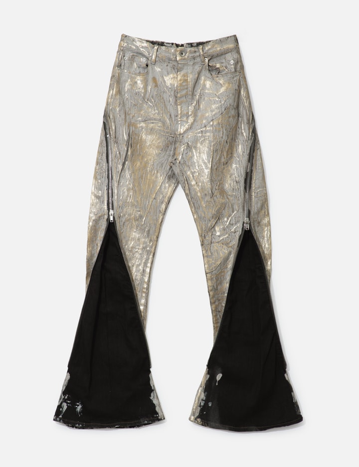 Hollywood Bolan Banana In Gold Megacrust Stretch Denim Placeholder Image