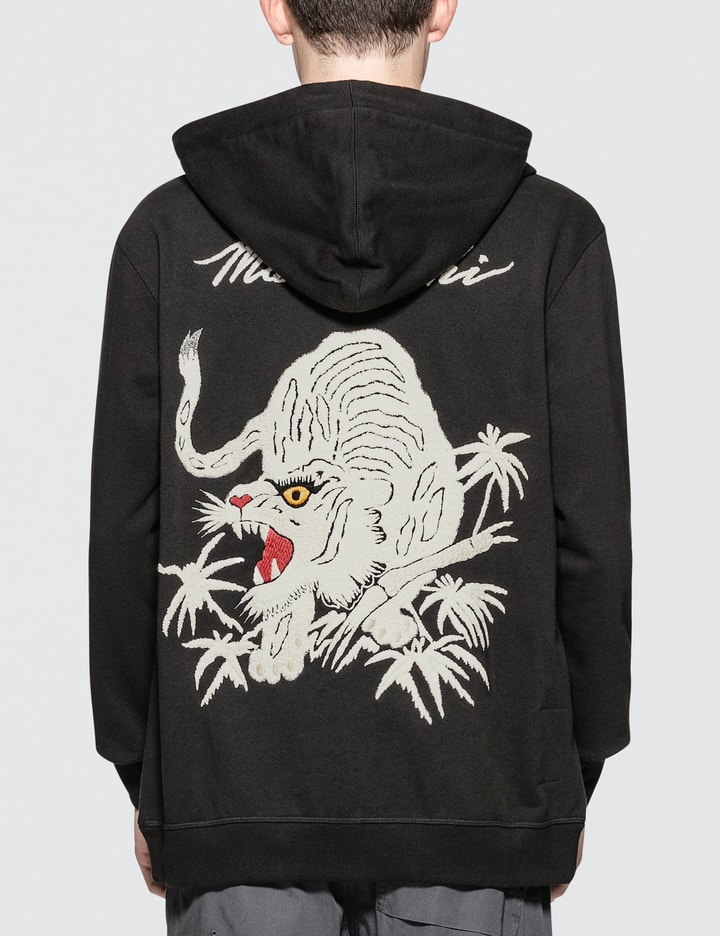 White Tiger Zipup Hoodie Placeholder Image