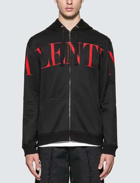 Valentino - Logo Zip Hoodie | HBX