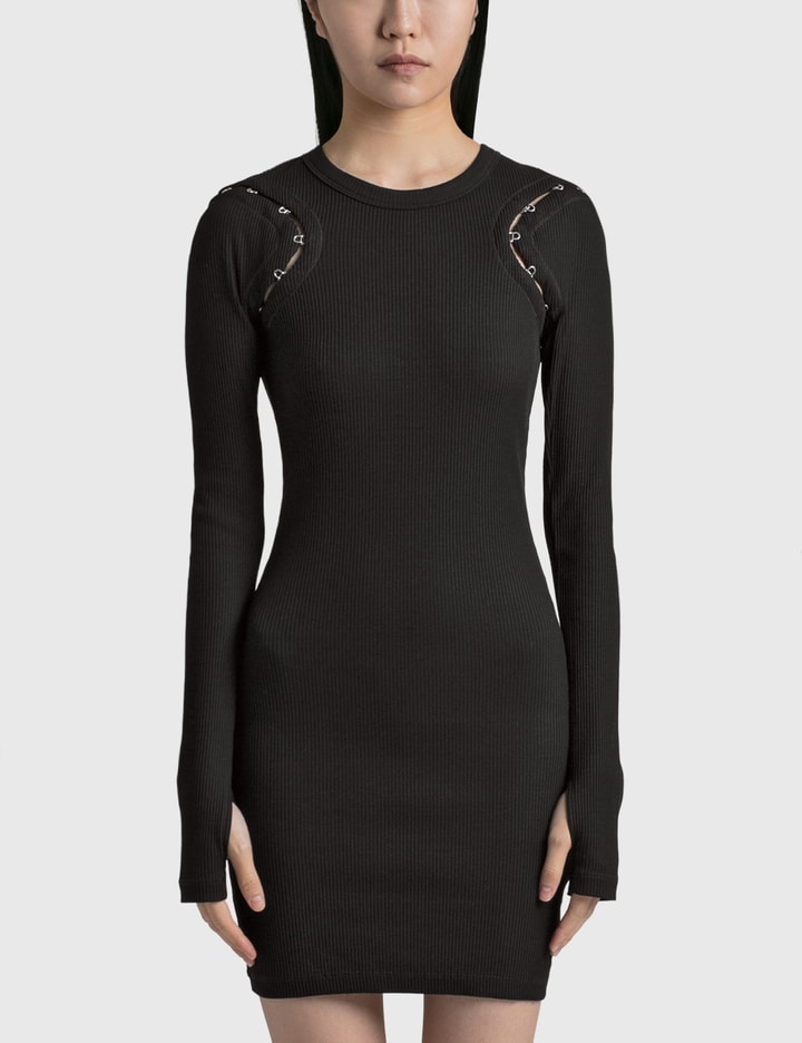 Dion Lee - Hook & Eye Rib Mini Dress | HBX Dion Lee - Hook & Eye Rib Mini Dress | HBX