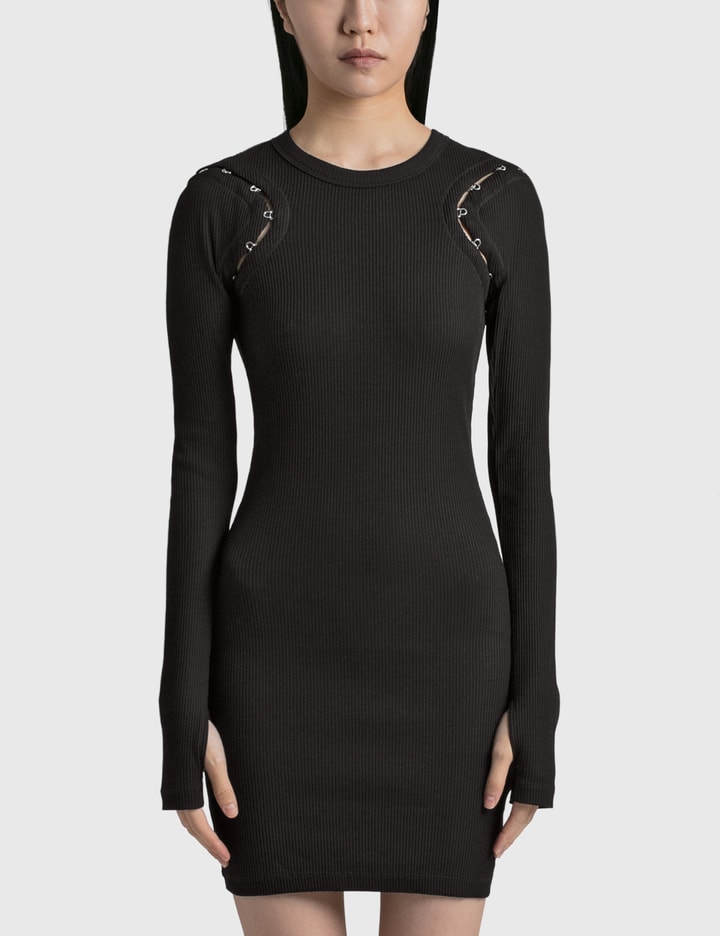 Dion Lee - Hook & Eye Rib Mini Dress  HBX - Globally Curated Fashion and  Lifestyle by Hypebeast