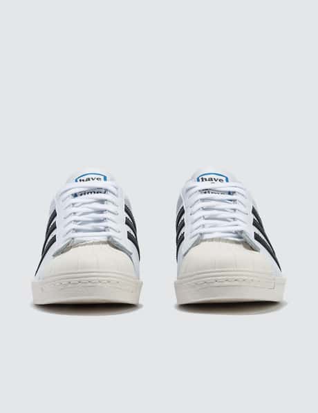 adidas gazelle silver green womens adidas Shoe Palace x adidas Superstar II Dame Time Mens Lifestyle Shoes (White/Green/Beige) main image 0