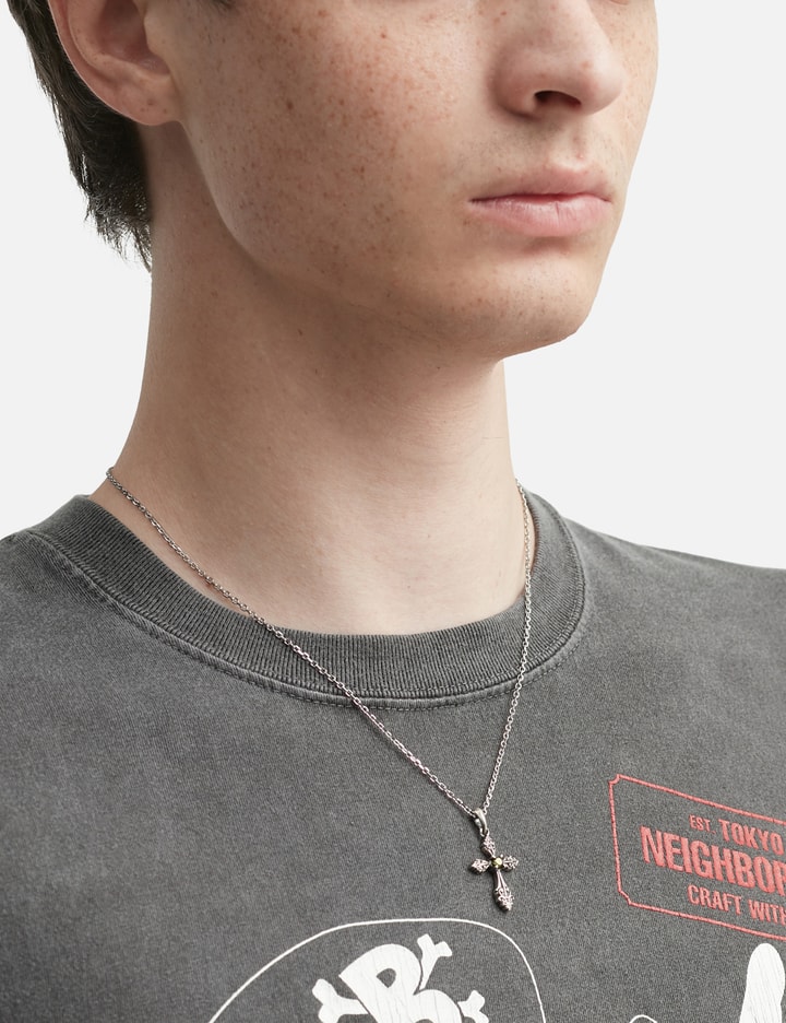 Oxidised Cross Pendant Necklace (HBX Exclusive) Placeholder Image