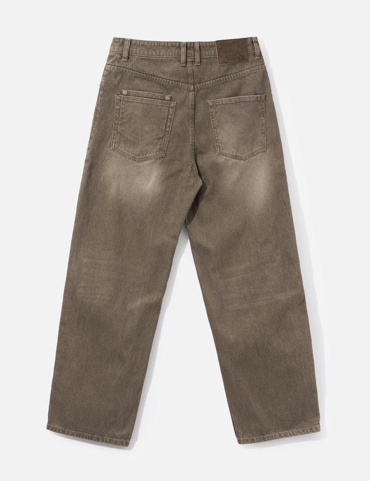 COOR Brushed Rib Texture Jeans