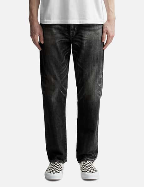 NEIGHBORHOOD - WASHED DENIM DP MID PANTS | HBX - Globally Curated 