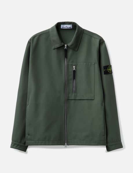 Stone Island Cotton Nylon Drill Overshirt