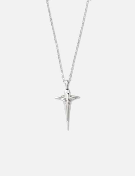 Mechanic Cross Pendant Necklace view 5
