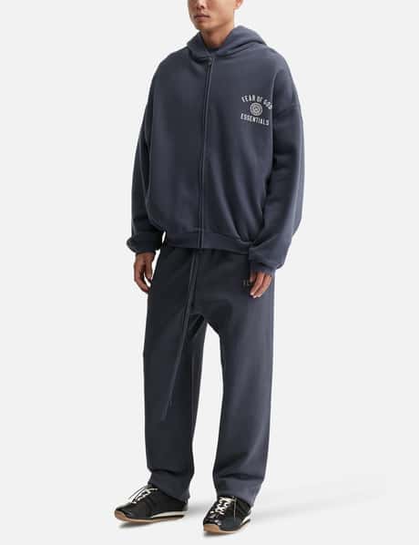 Fear of God Essentials - HEAVY FLEECE FULLZIP HOODIE | HBX