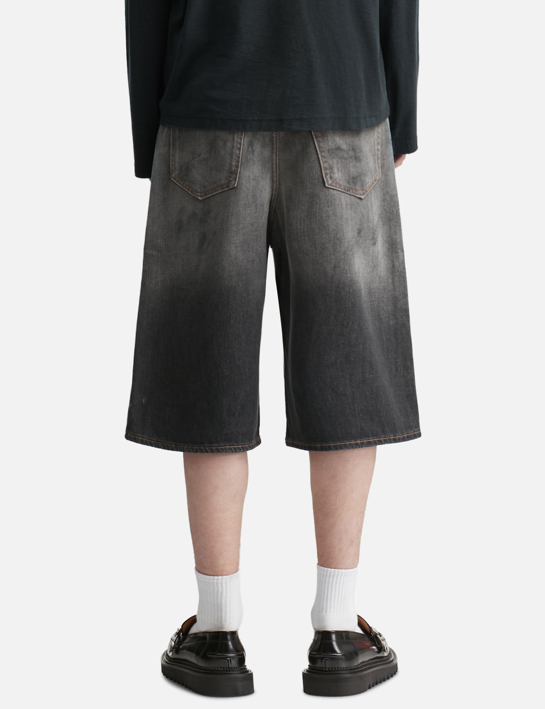 Denim Shorts Loose Fit view 19