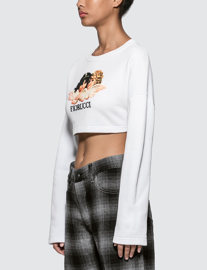 Vintage Angels Cropped Sweatshirt Placeholder Image