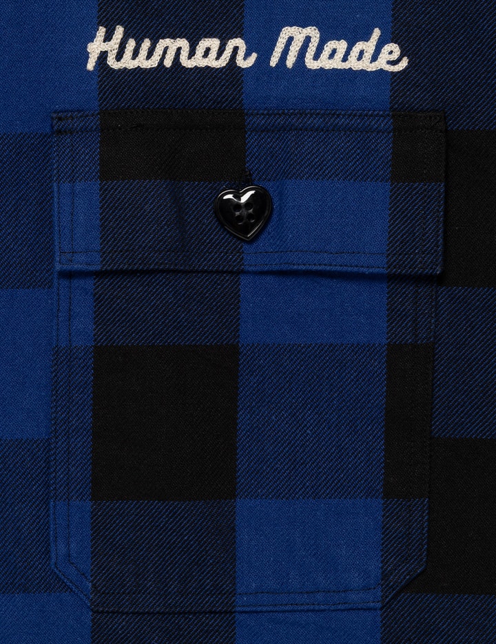 Human Made Check Half-Zip Shirt