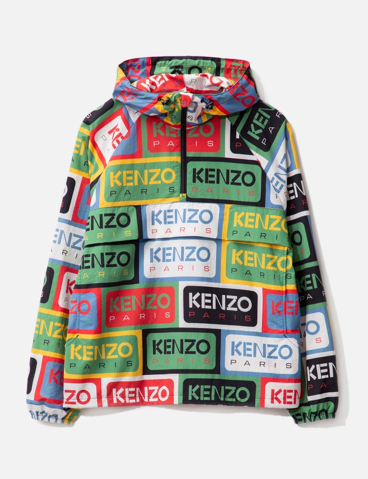 Kenzo Labels Windbreaker In Multicolor
