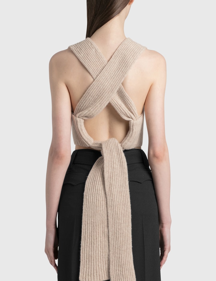 Recycled Wool Backless Vest Placeholder Image