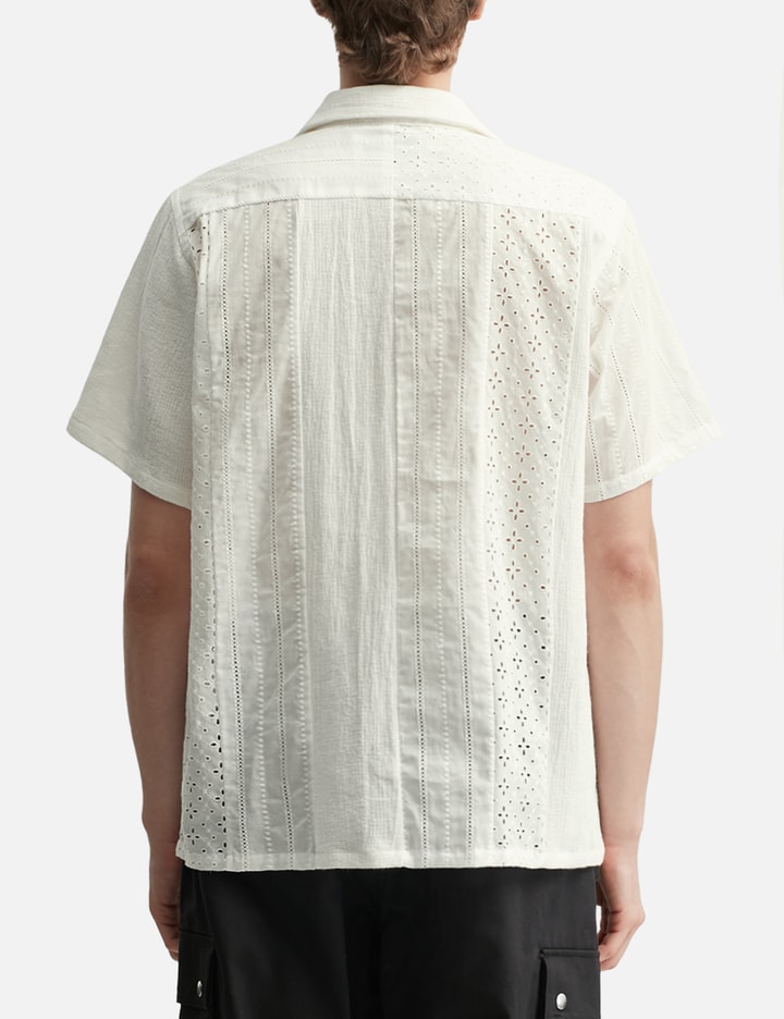 NÒMARHYTHM TEXTILE Lace Patchwork Shirt