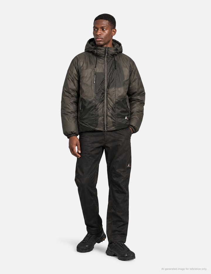 ROA Crimp Shaped Waxed Cotton Pants