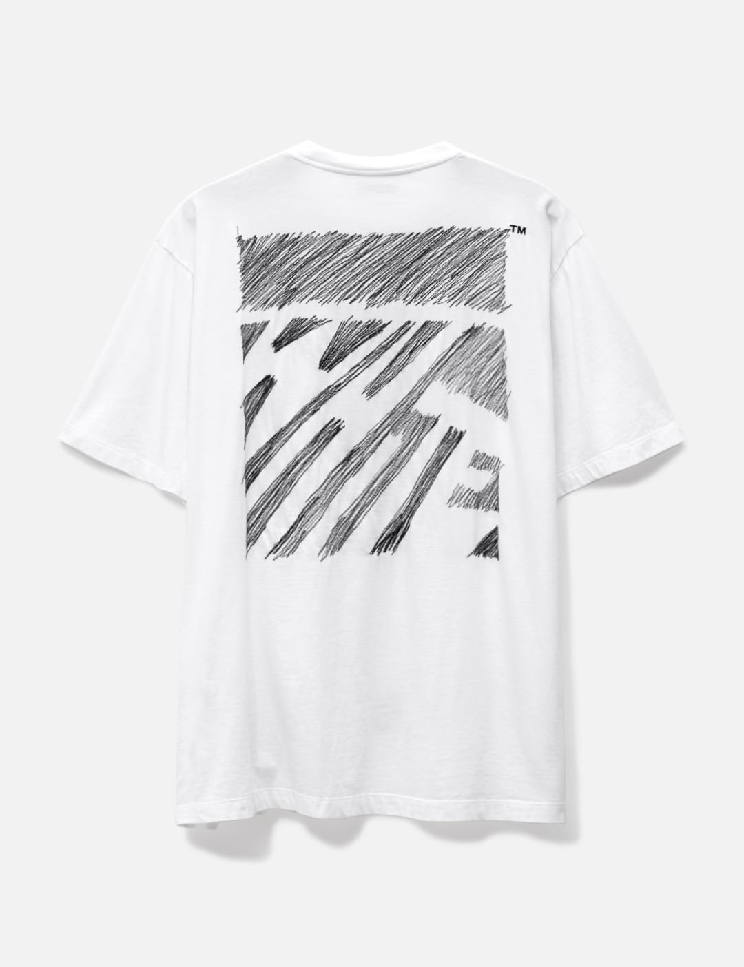 Off-White Scribble Diag Oversize Short Sleeve T-shirt