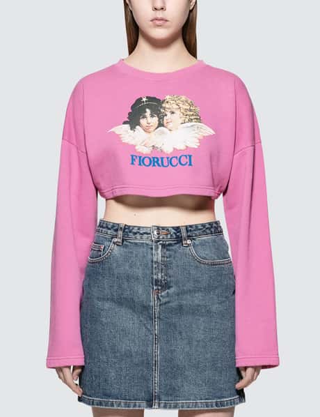 Fiorucci Super Cropped Sweatshirt HBX