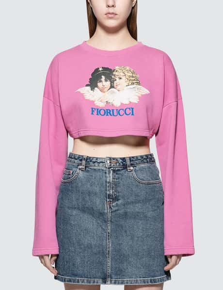 Fiorucci Super Cropped Sweatshirt HBX