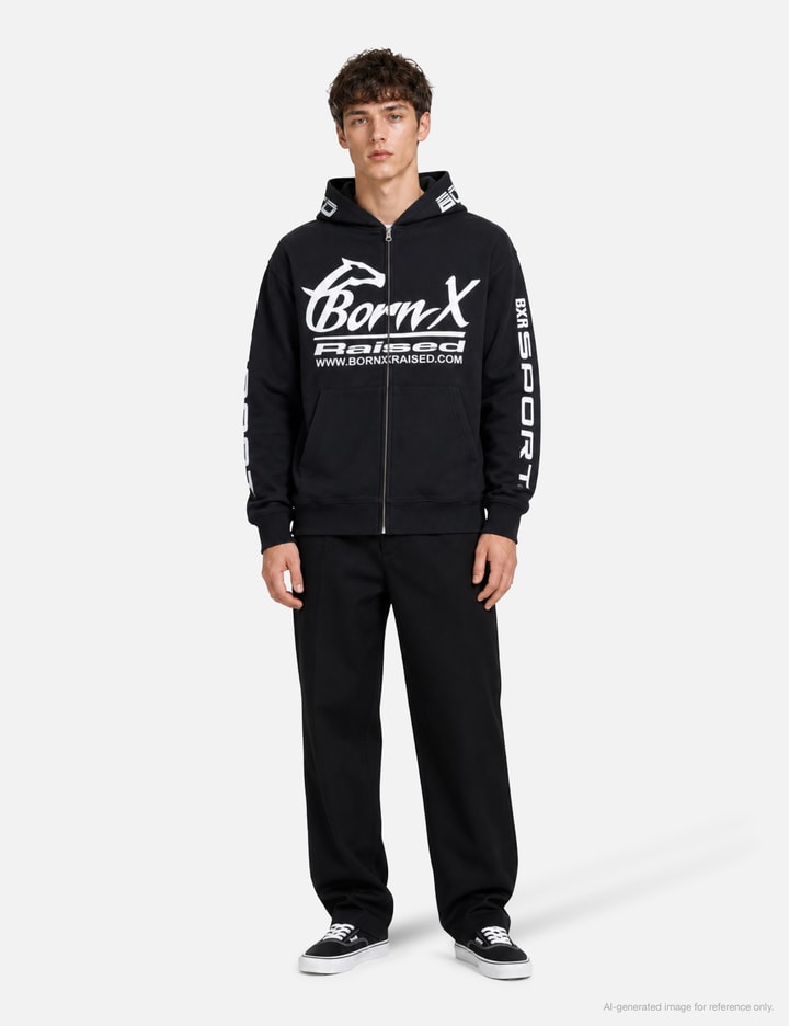Born x Raised Parlay Zip Up Hoodie