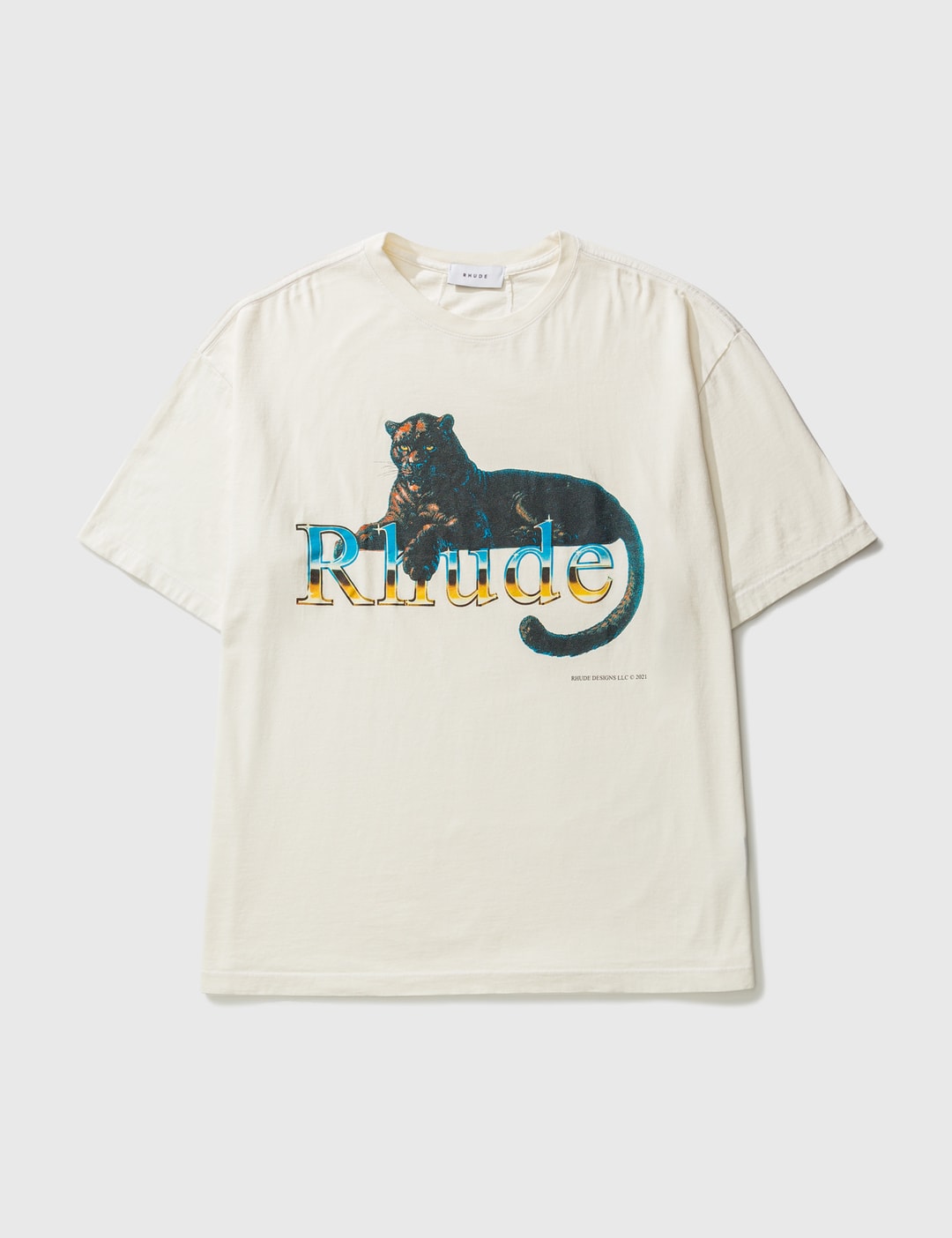 Rhude - Leopard T-shirt | HBX - Globally Curated Fashion and Lifestyle by Hypebeast