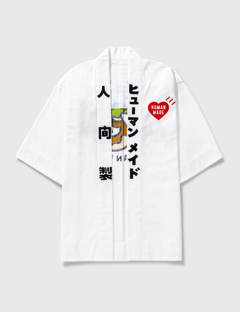 Human Made Ningen-Sei Happi Coat White