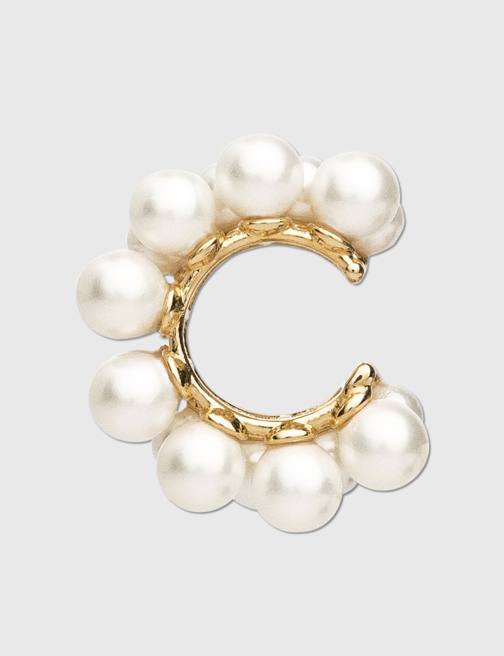 Double Line Pearl Ear Cuff Placeholder Image