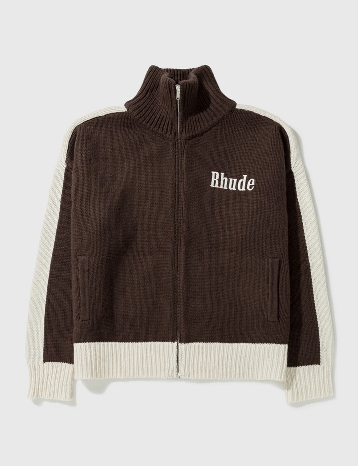 KNITTED TRACK JACKET Placeholder Image