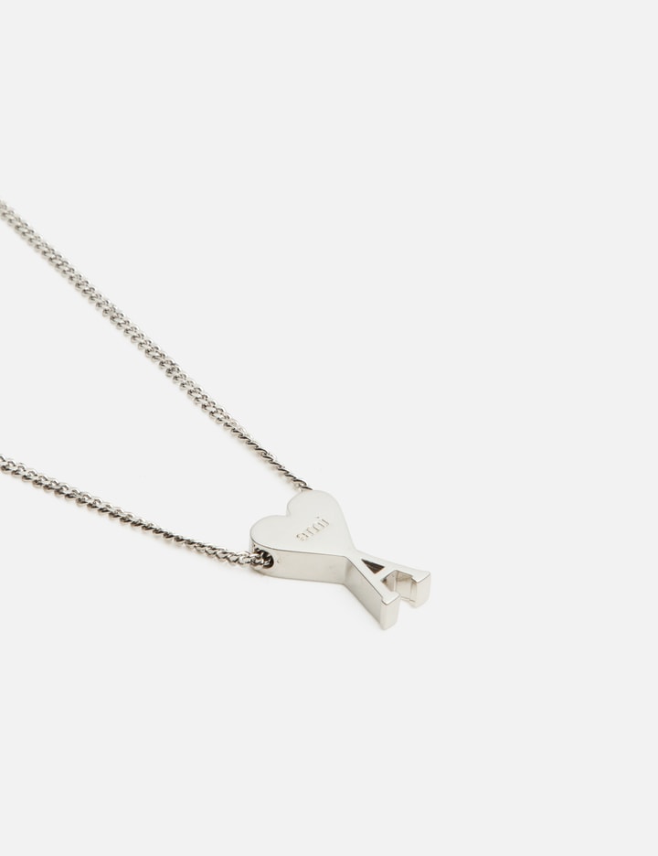 Ami Alexandre Mattiussi Ami De Coeur Pendant Necklace In Silver