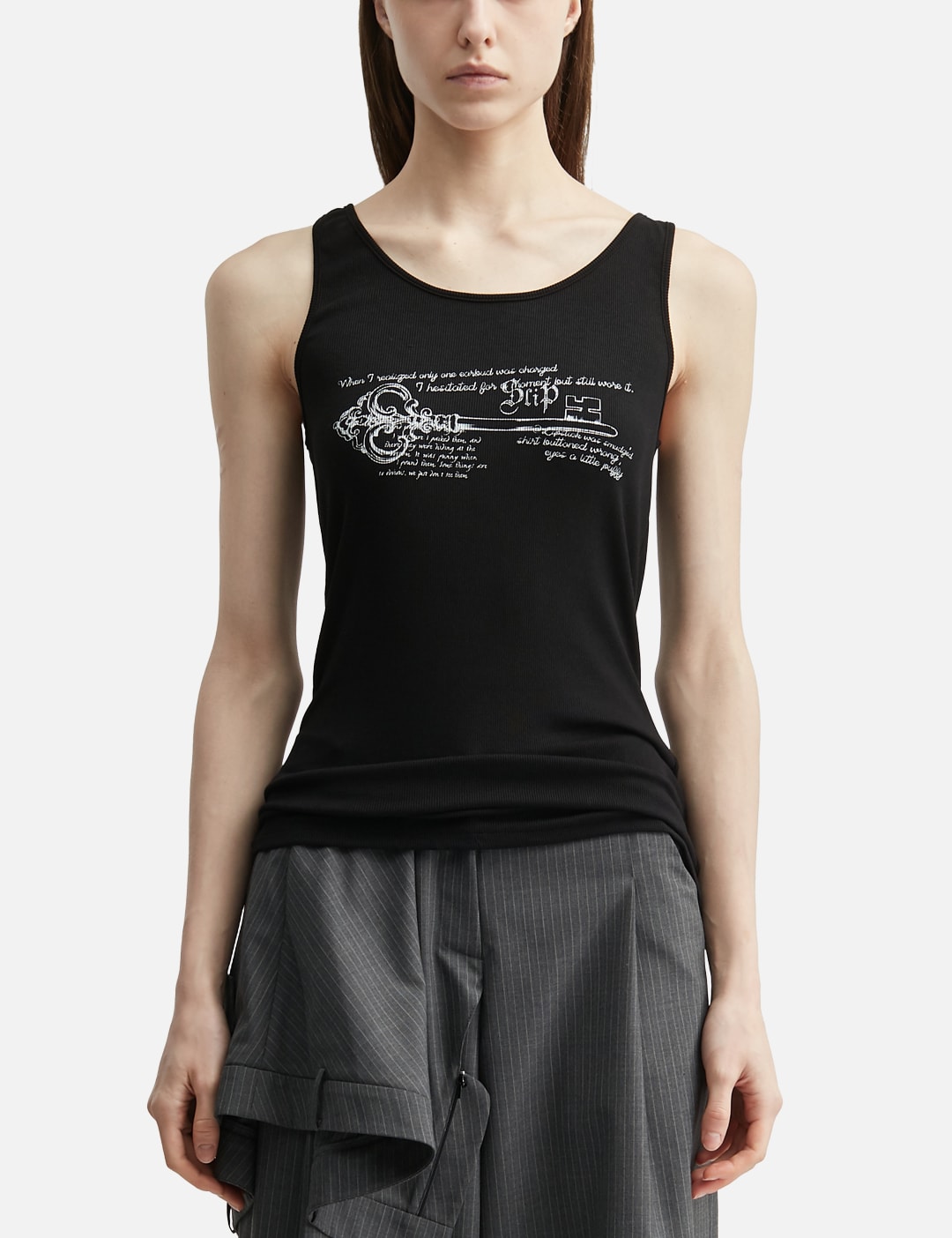 Key Printed Long Sleeveless view 12