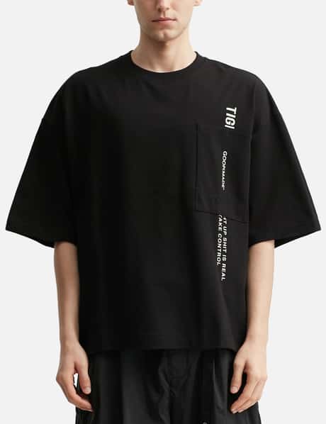 X TIGHTBOOTH “GTB-05T” Digital Amphitheatre Pocket T-Shirt view 11