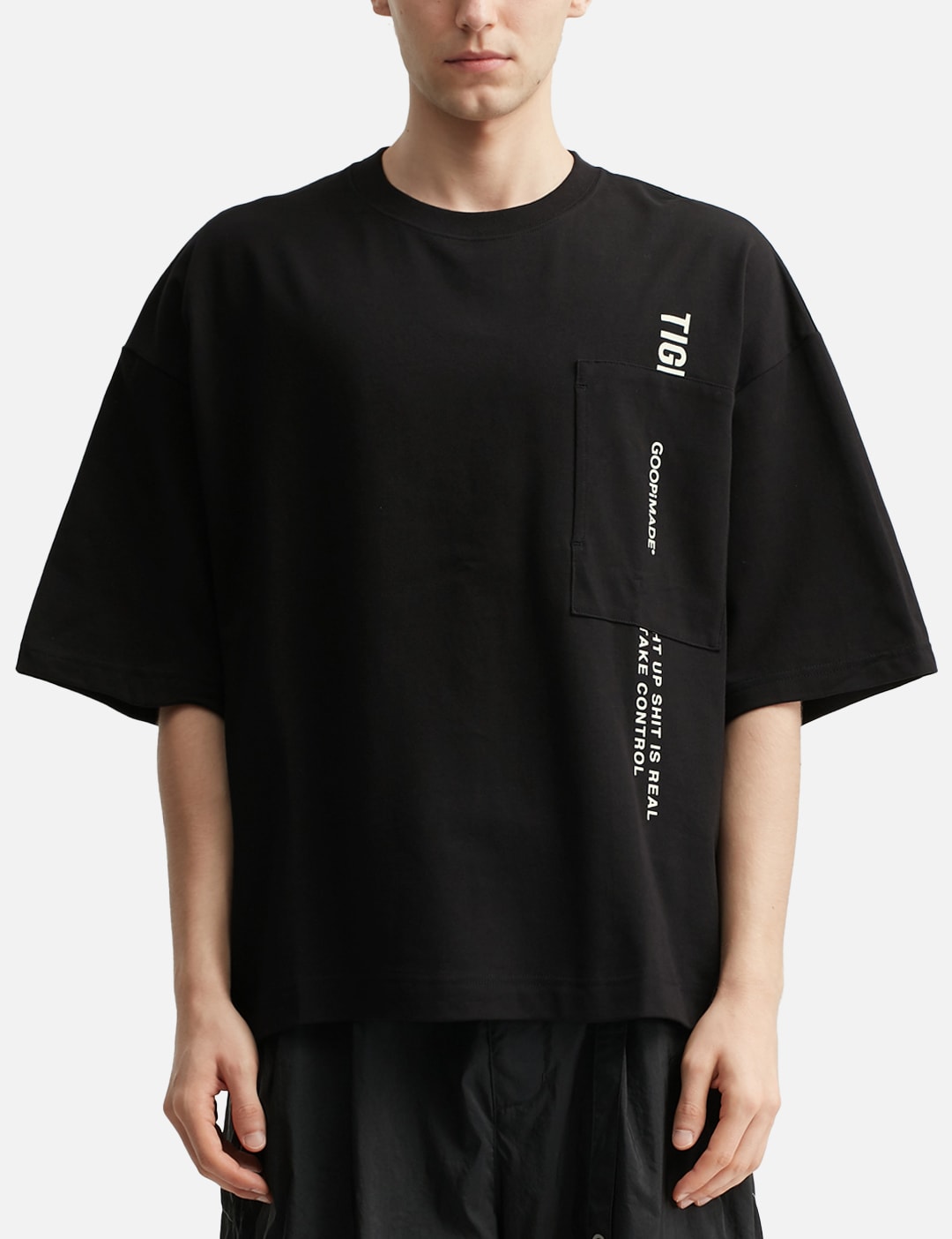 X TIGHTBOOTH “GTB-05T” Digital Amphitheatre Pocket T-Shirt view 12