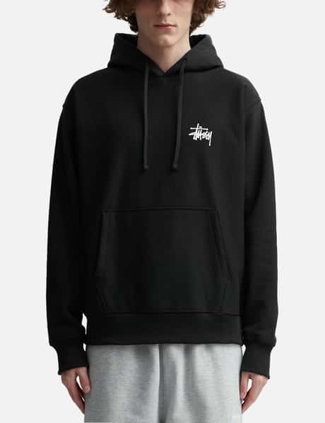 Stussy Basic Hoodie Liliac In Cotton in Purple for Men