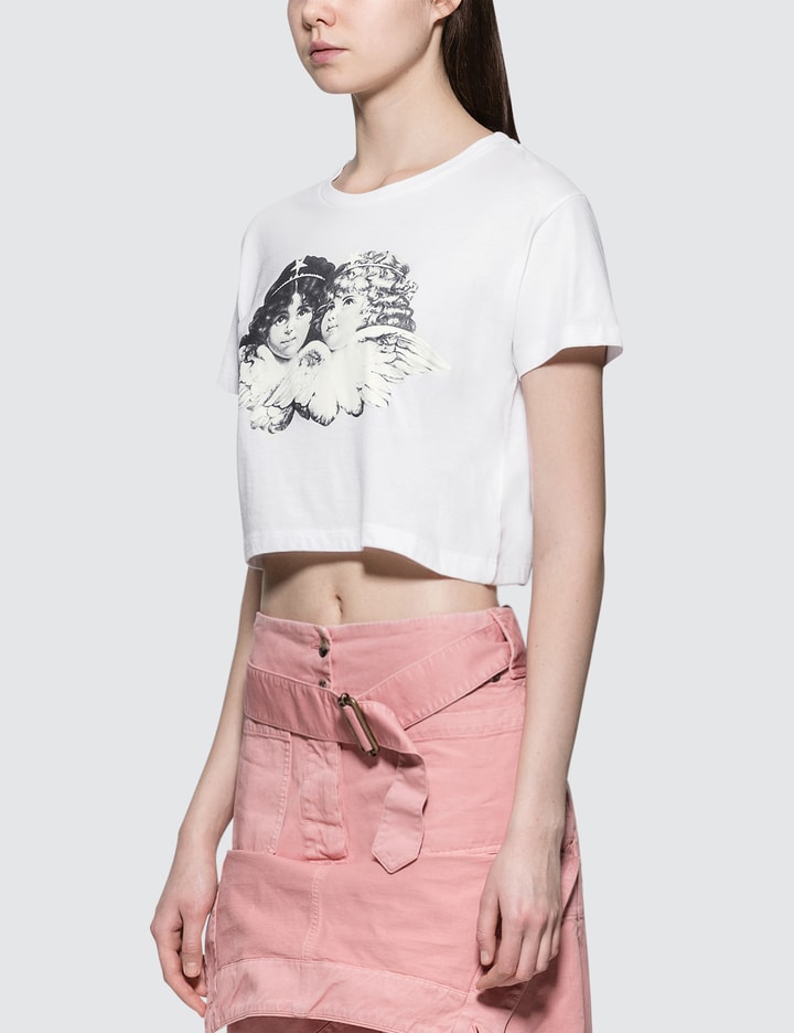Tavi Angels Cropped Short Sleeve T-shirt Placeholder Image