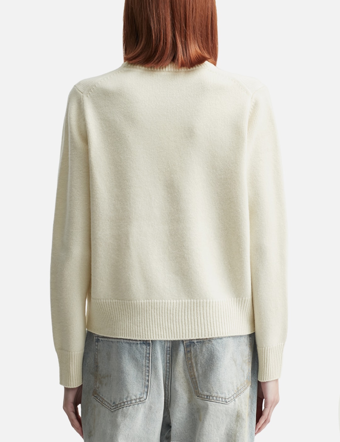 Fox Head Intarsia Merino Jumper view 15