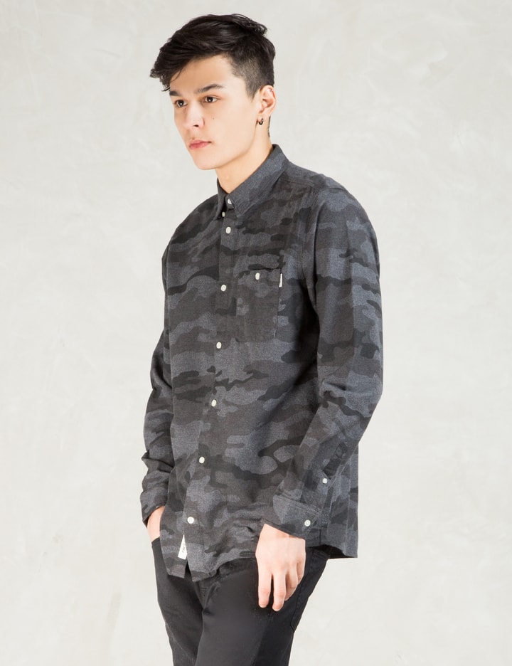 Camo Mono Camo L/S Flannel Shirt Placeholder Image