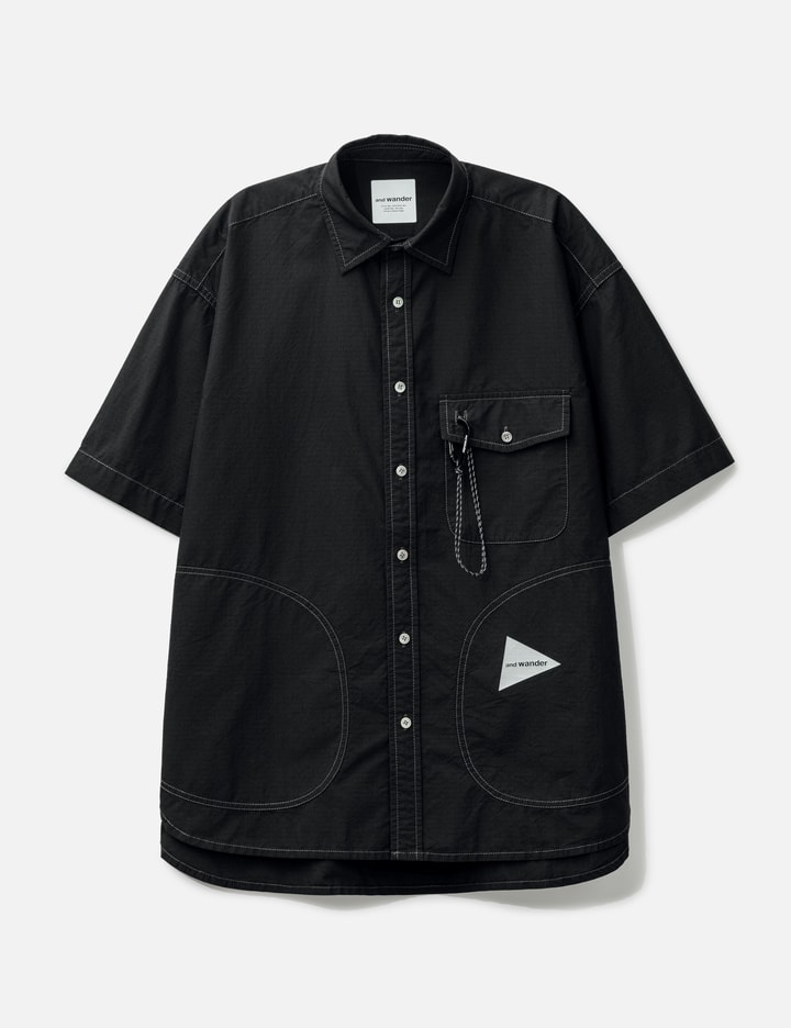 and wander Cordura Cotton Rip Short Sleeves Shirt