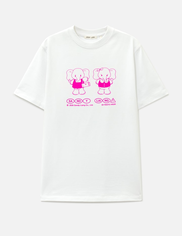 Sandy Liang Peanut Boxy Tee