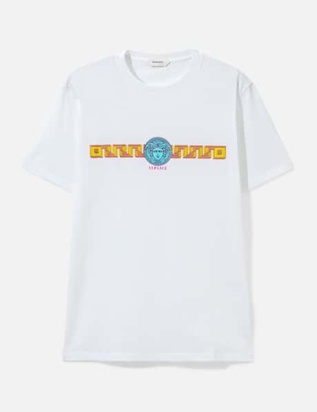 Versace Printed Cotton-Jersey Slim T-Shirt
