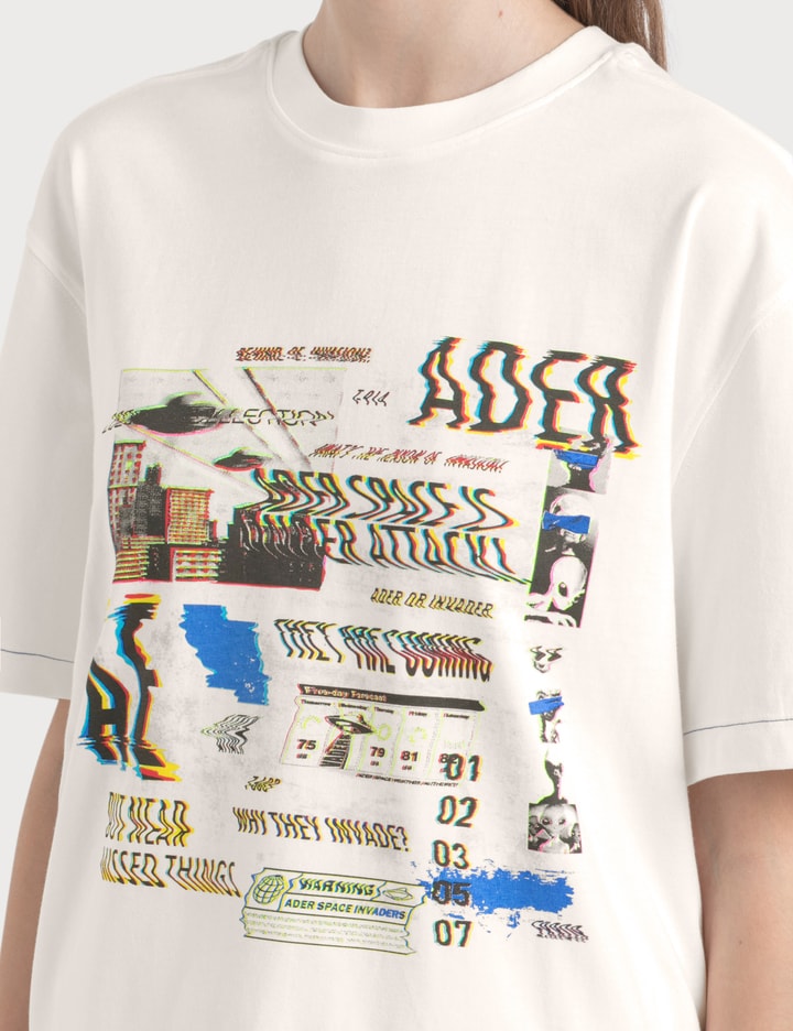 Distorted Print T-Shirt Placeholder Image