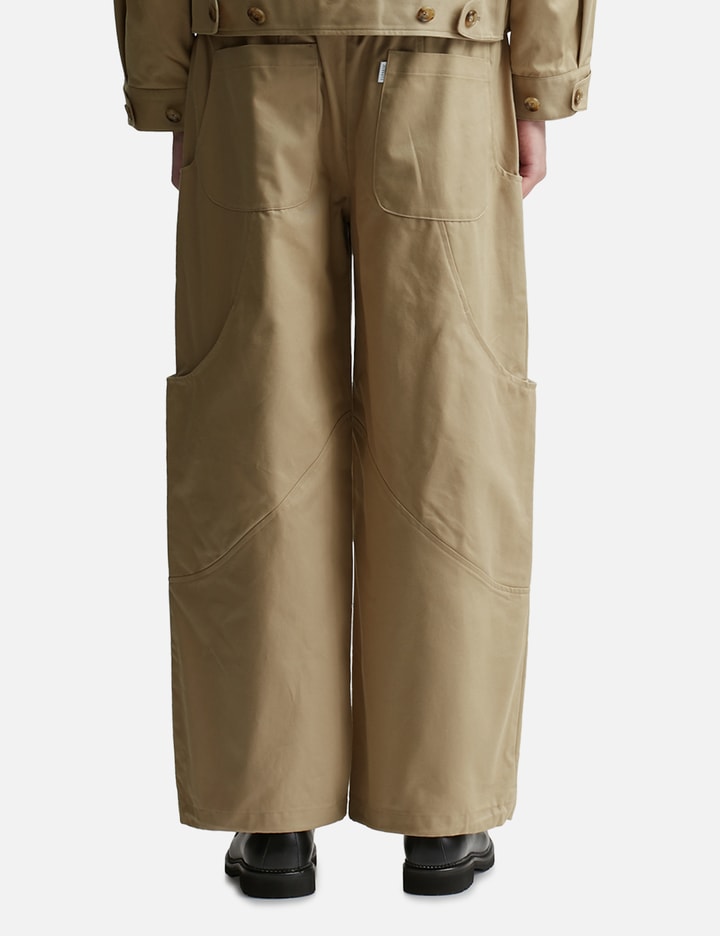 COTTON TWILL FUTURE PANTS Placeholder Image