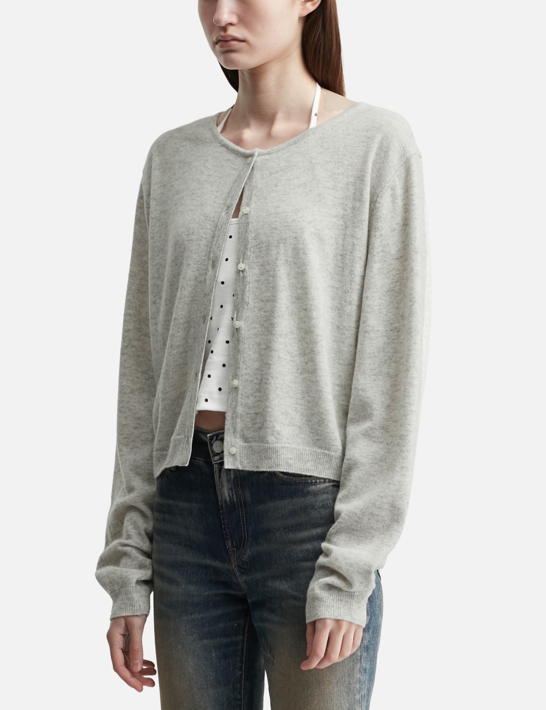 G Classic Loose Fit Cardigan view 14