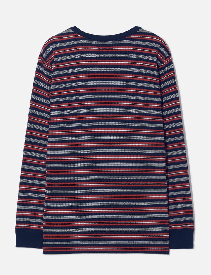 Ribbed Knit Stripe Top Placeholder Image