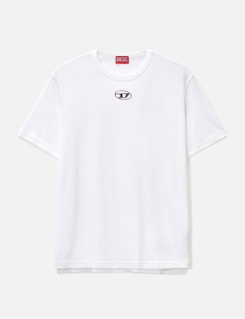 Diesel tricolor t-shirt with logo