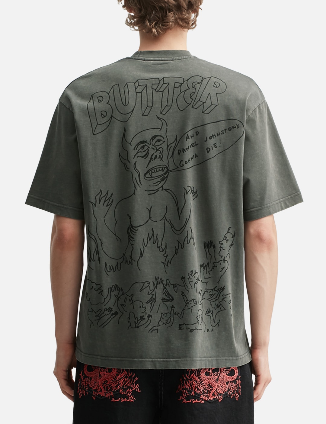 X Daniel Johnston Satan T-Shirt view 13