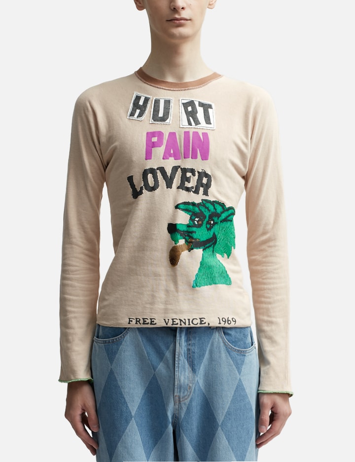 Unisex Hurt Lover Reversible T-shirt Knit Placeholder Image